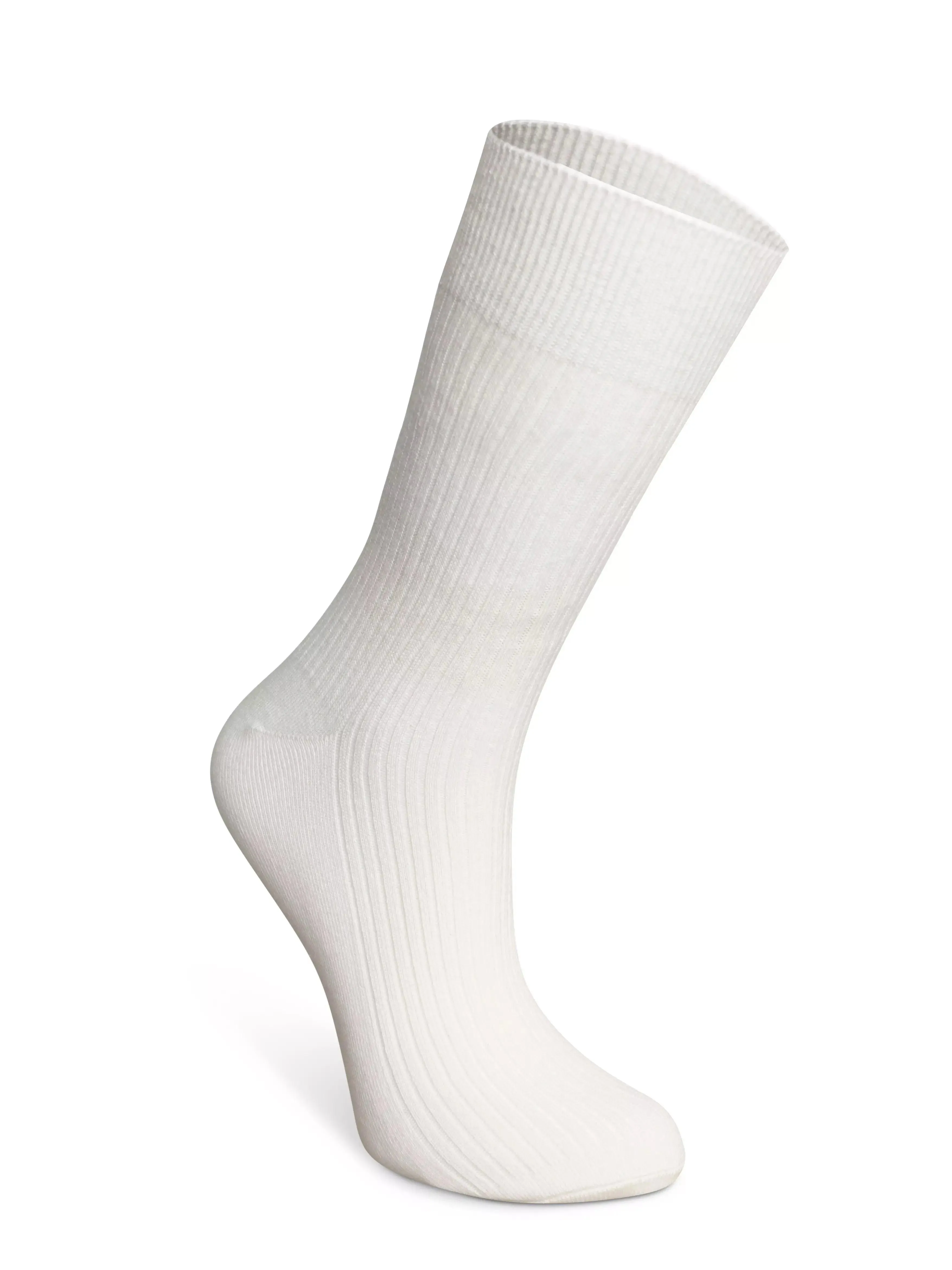 Chaussettes Fil d'Écosse Blanches - Image 2