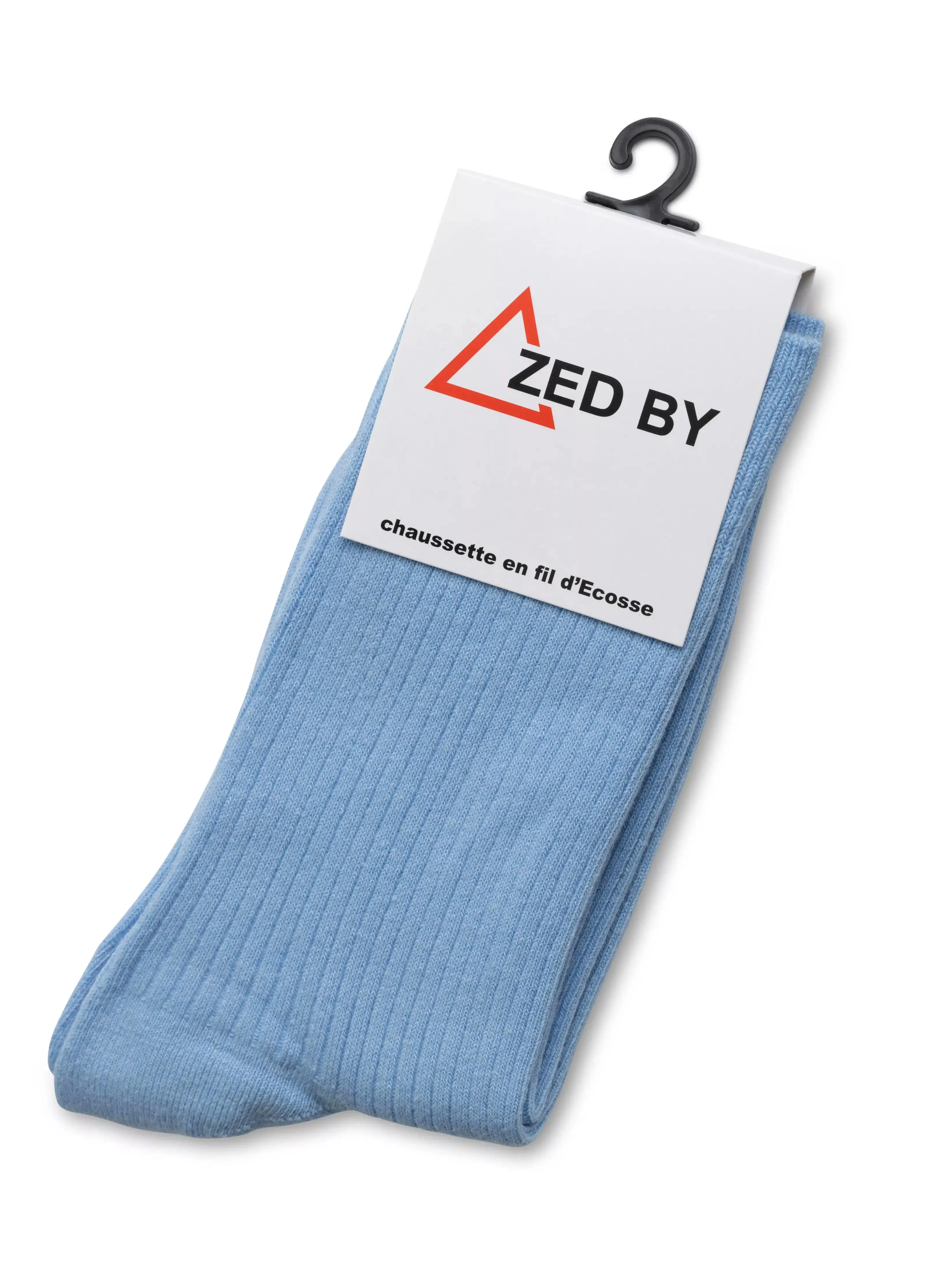 Chaussettes Fil d'Écosse Bleu Ciel