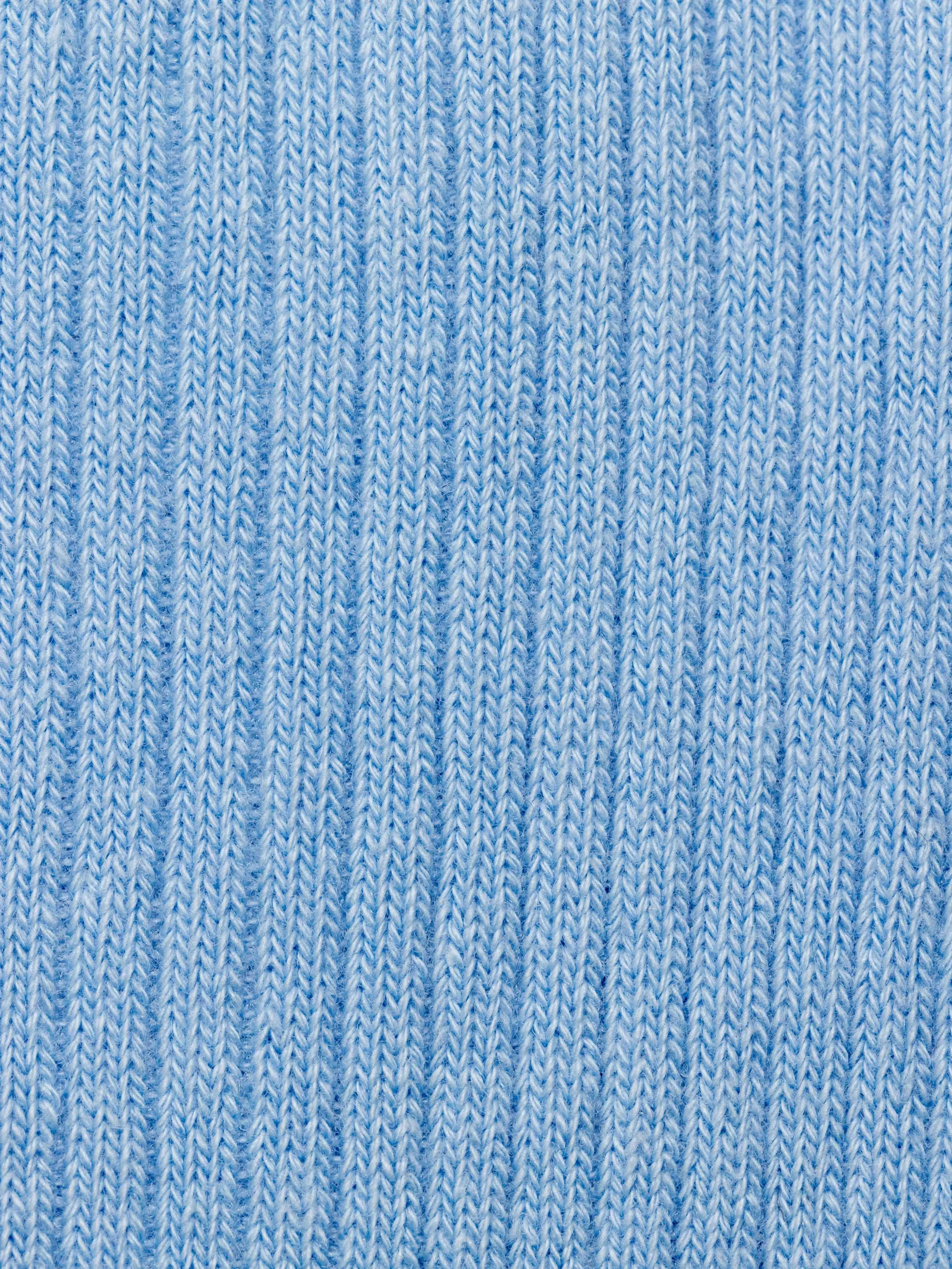 Chaussettes Fil d'Écosse Bleu Ciel - Image 3