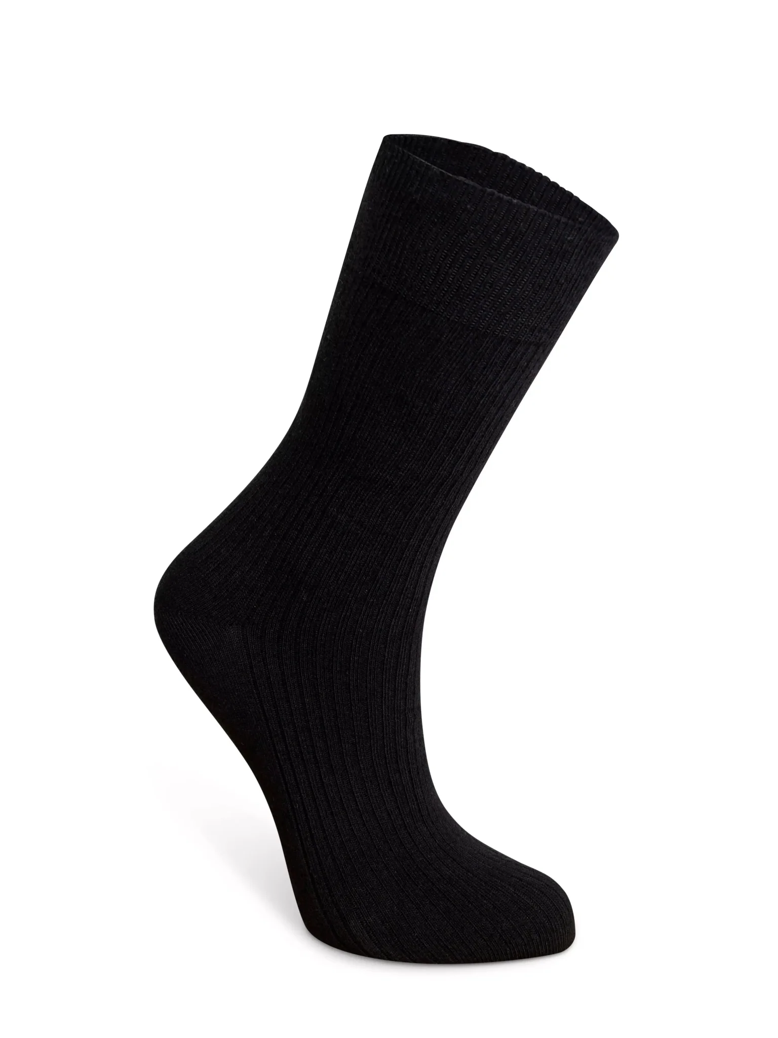 Chaussettes Fil d'Écosse Noir - Image 2