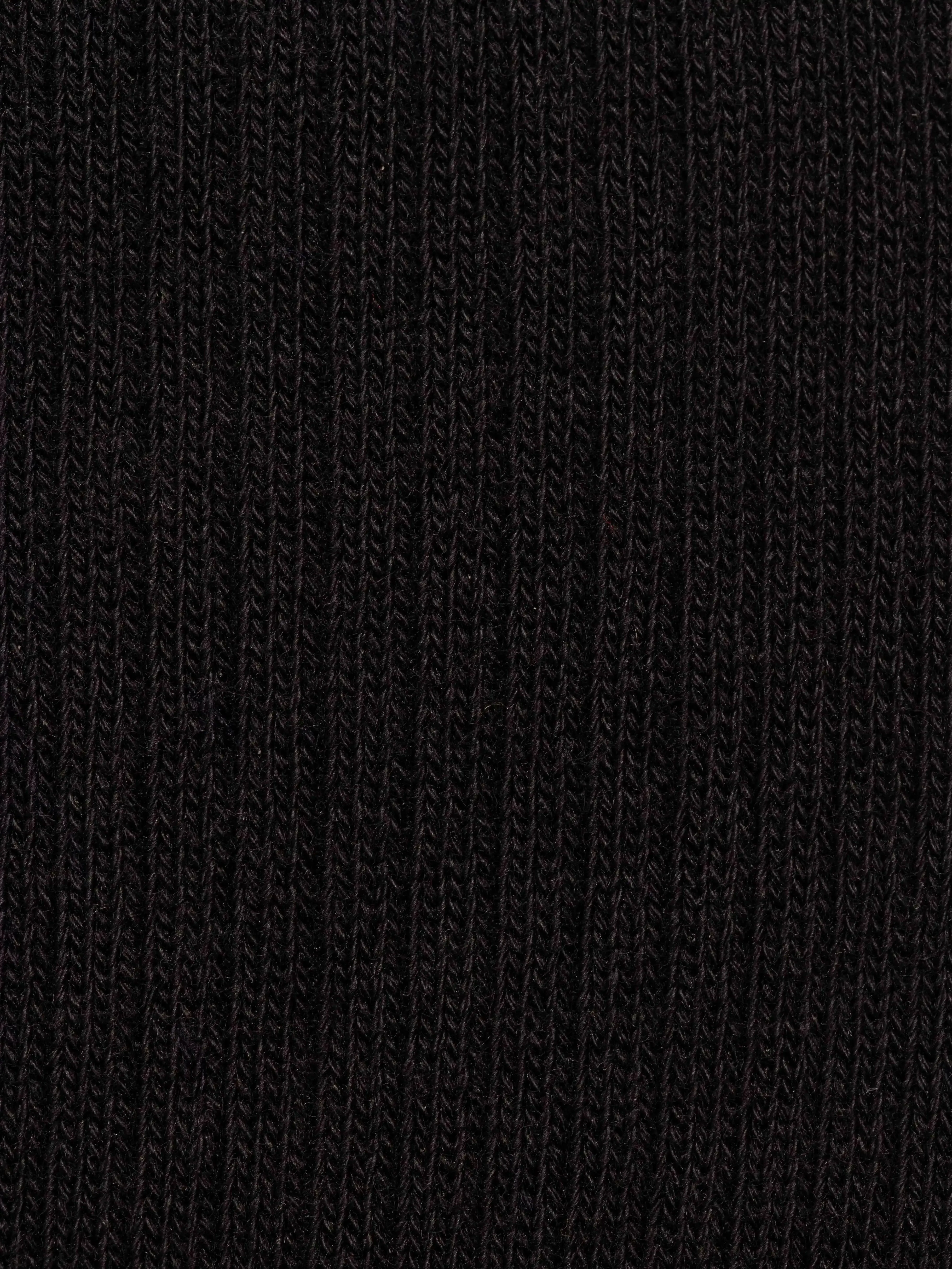 Chaussettes Fil d'Écosse Noir - Image 3
