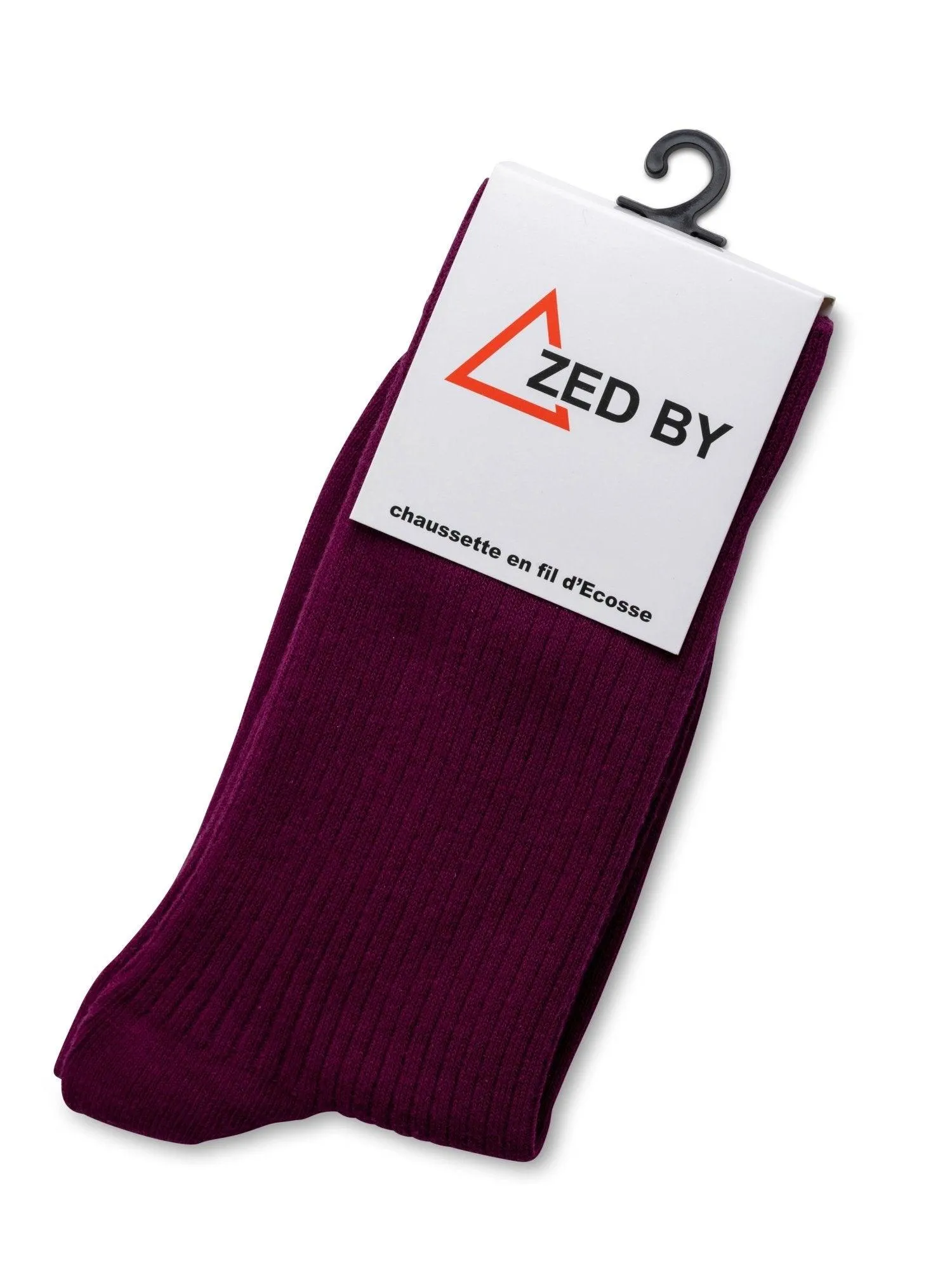Chaussettes Fil d'Écosse Rose Fushia