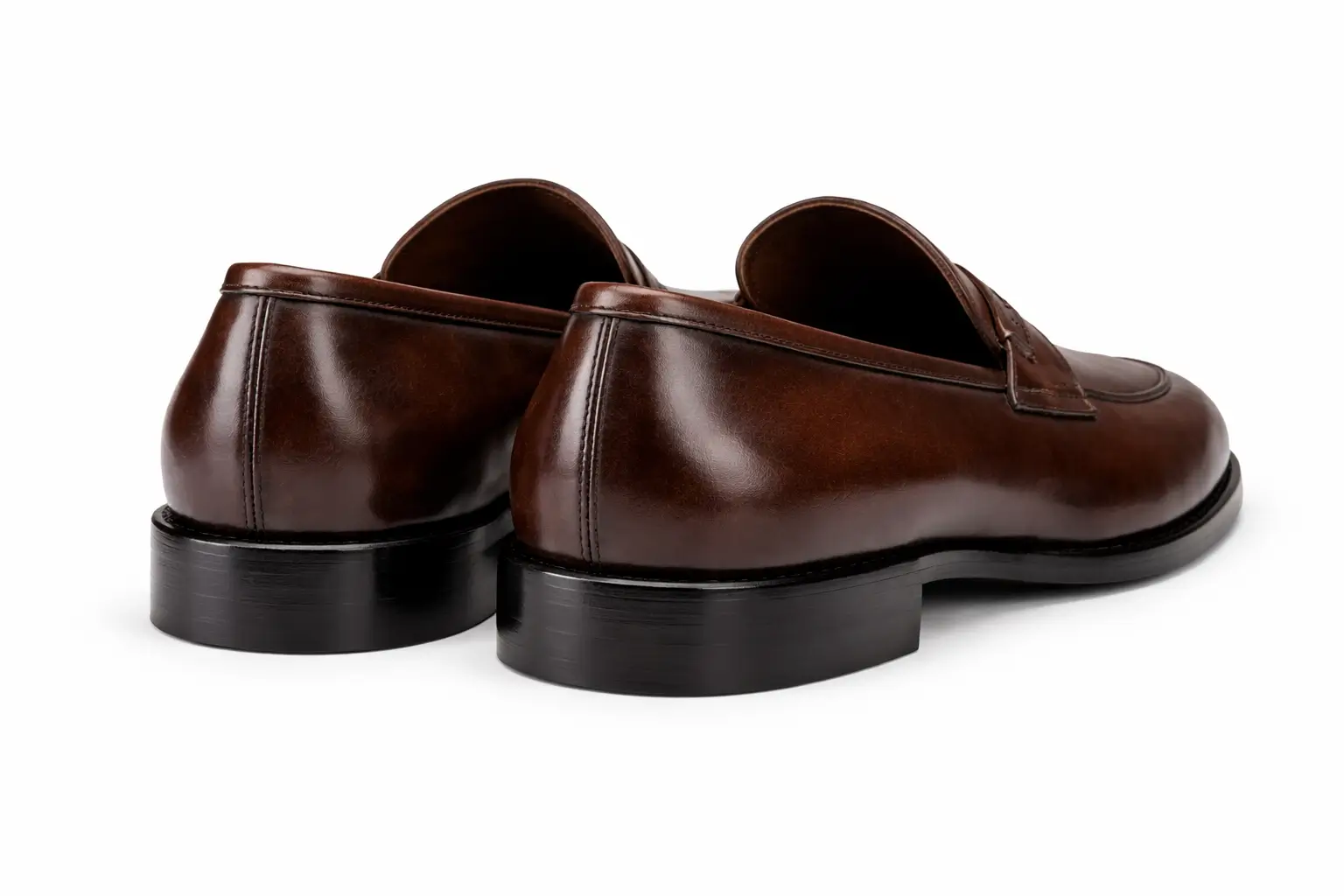 Chaussure Mocassin Cuir Marron LUPIN - Image 3