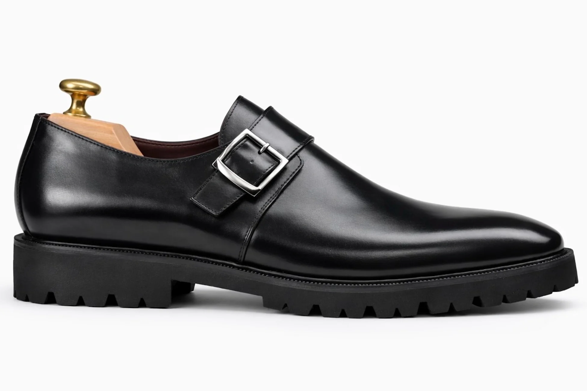 Chaussure Richelieu Cuir Confort Noir SAINT-DENIS - Image 2