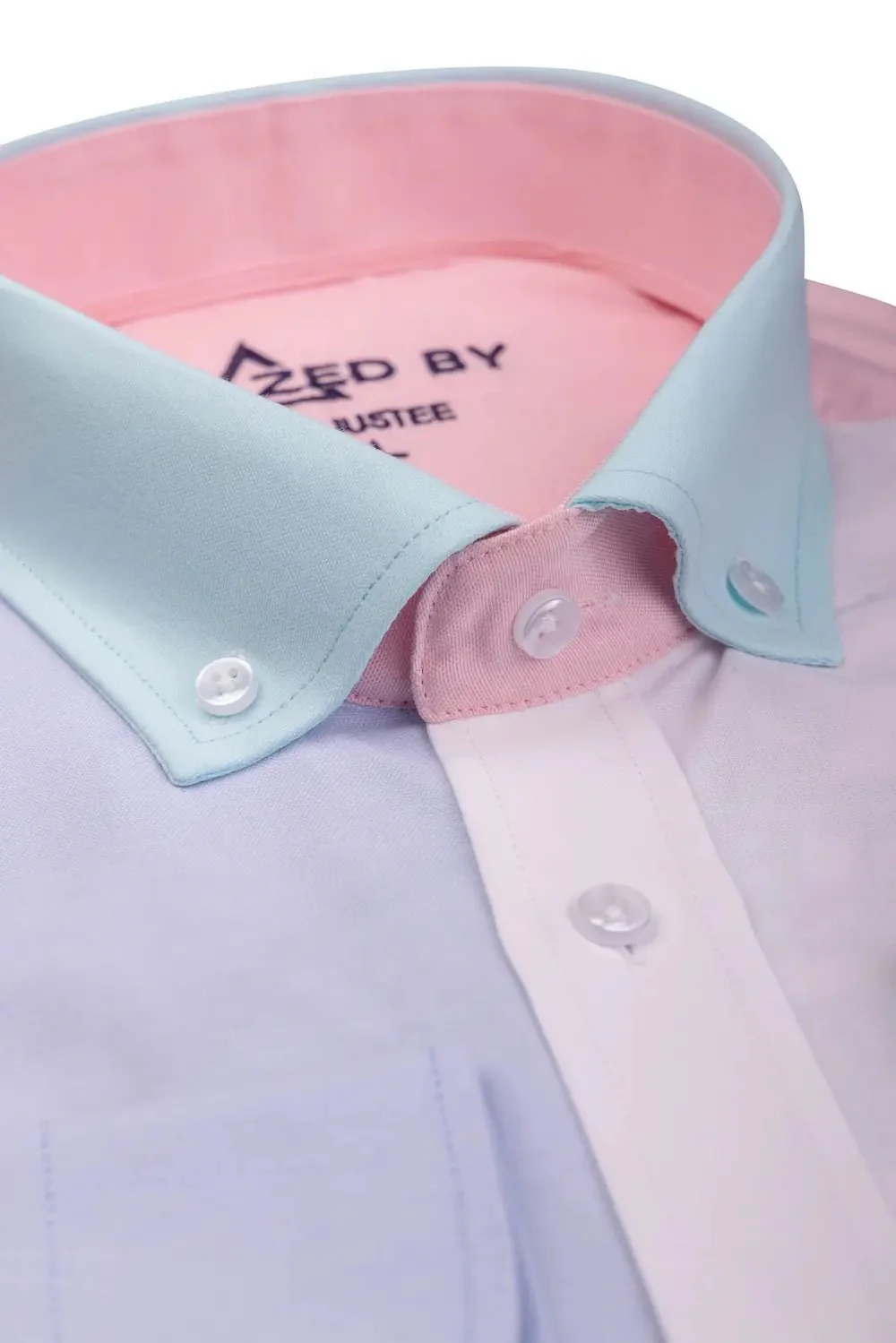 Chemise Patchwork Rose Pale - Image 2