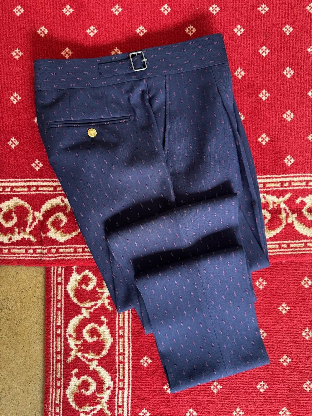 Costume Croisé Bleu Marine DANDY - Image 4