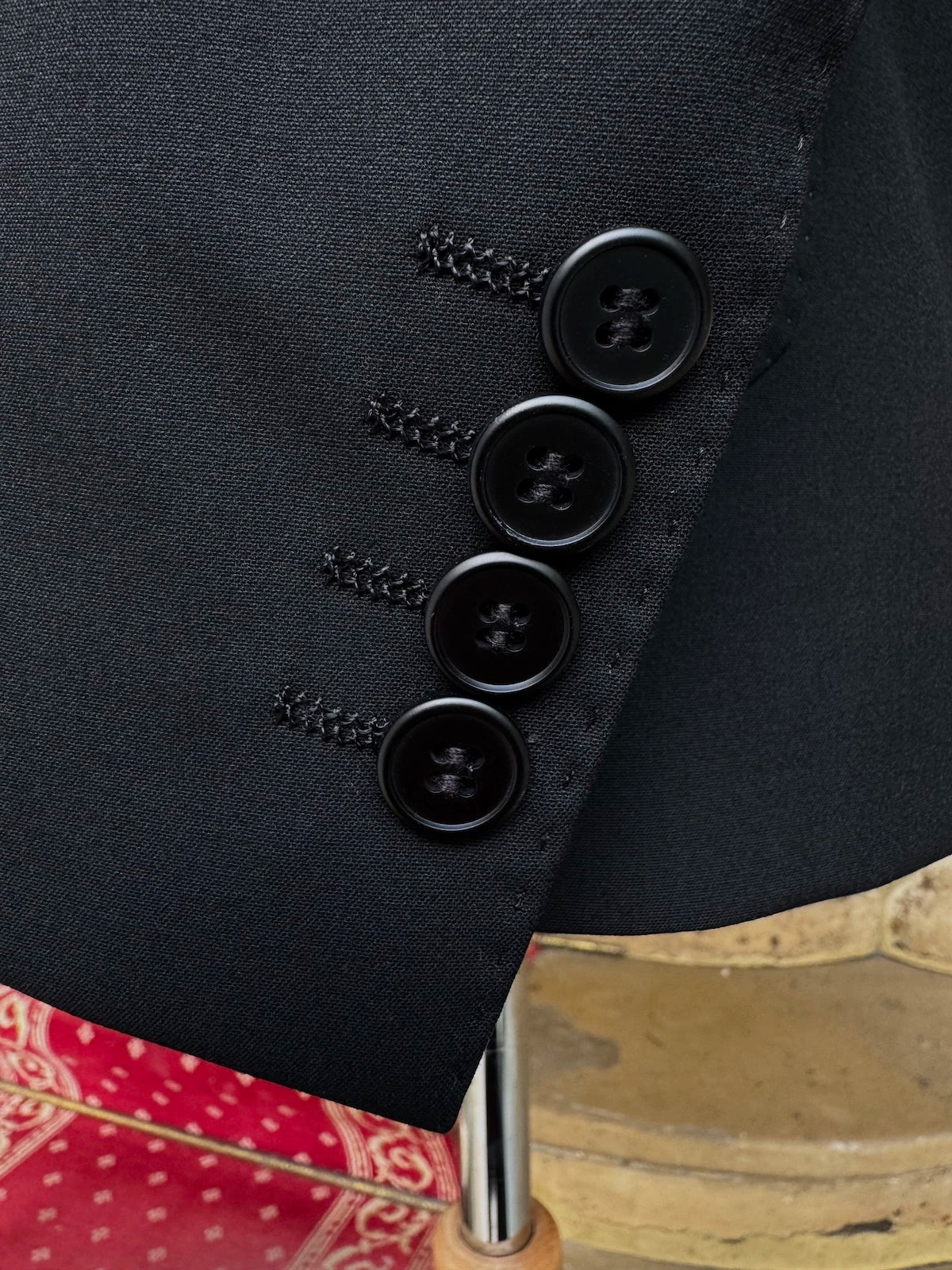 Costume Croisé Noir - Image 3