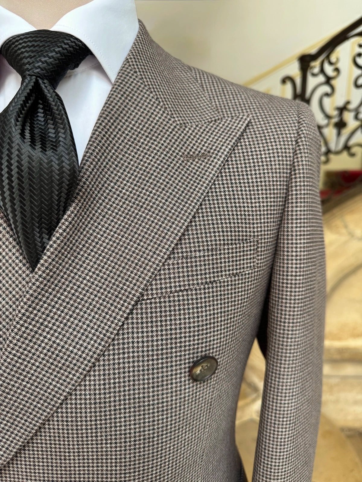 Costume Croisé Pied De Puce PEAKY - Image 2