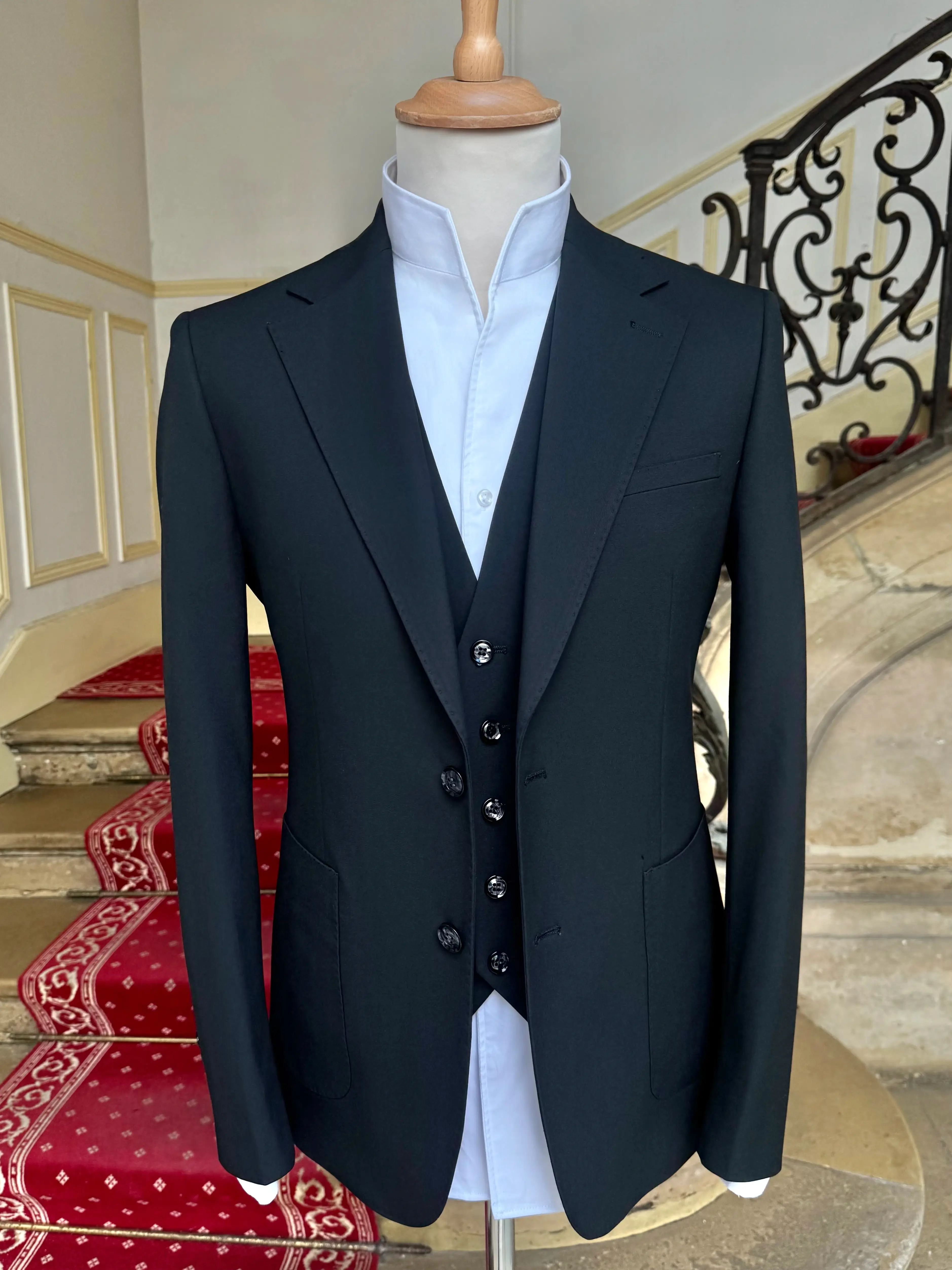 Costume Trois Pièces Noir