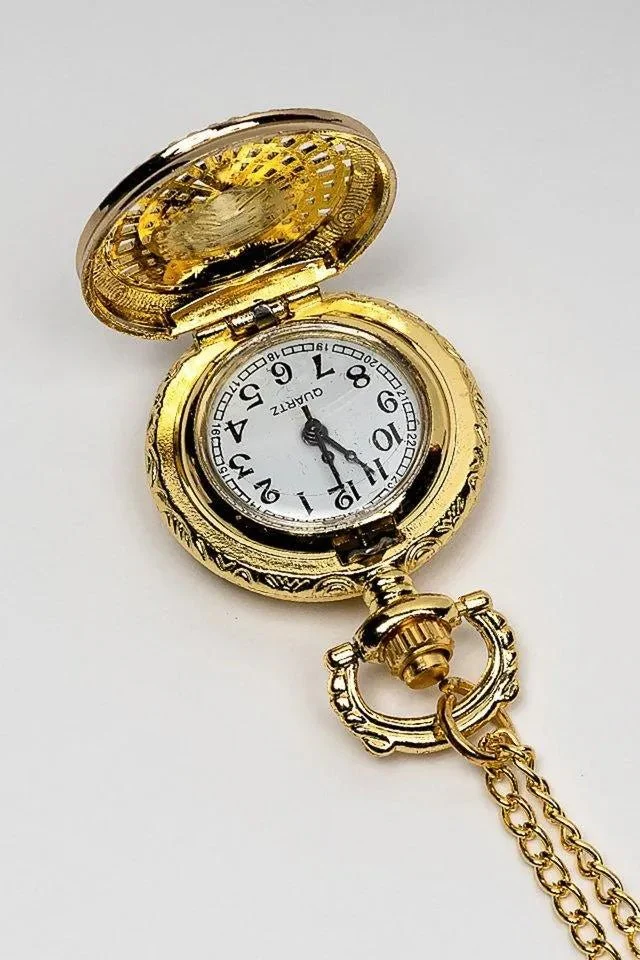Montre Gousset Doré