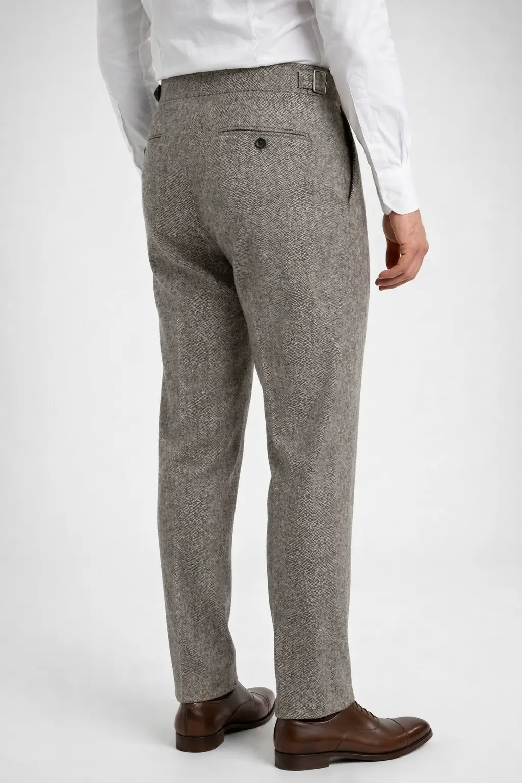 Pantalon Tweed Gris - Image 2