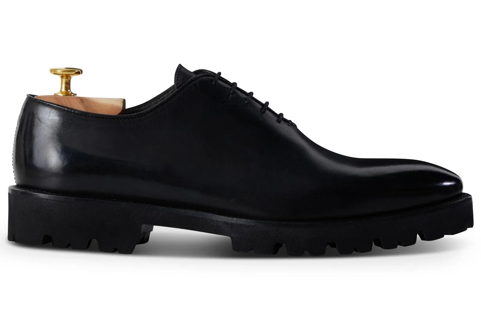 Chaussure Richelieu Confort Cuir Noir - Image 2