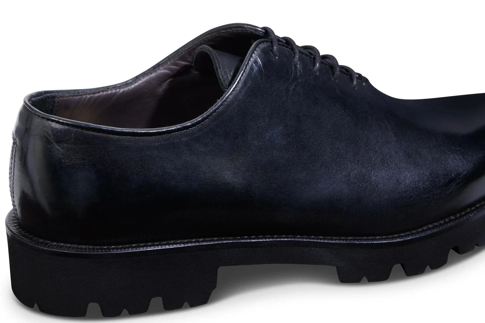 Chaussure Richelieu Confort Cuir Noir - Image 4