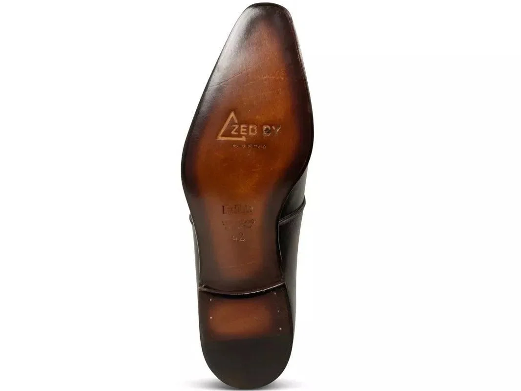 Chaussure Richelieu Cuir Bordeaux SAINT-DENIS - Image 6